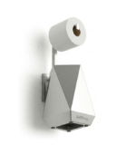 SwiftStride Geometric Wall-Mounted Tissue Holder - Image 2