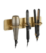 SwiftStride Brushed Gold Hairdryer & Styling Tool Holder - Image 3