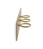 SwiftStride Brushed Gold Hairdryer & Styling Tool Holder - Image 4