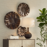 SwiftStride Peonia Outdoor Metal Wall Decor