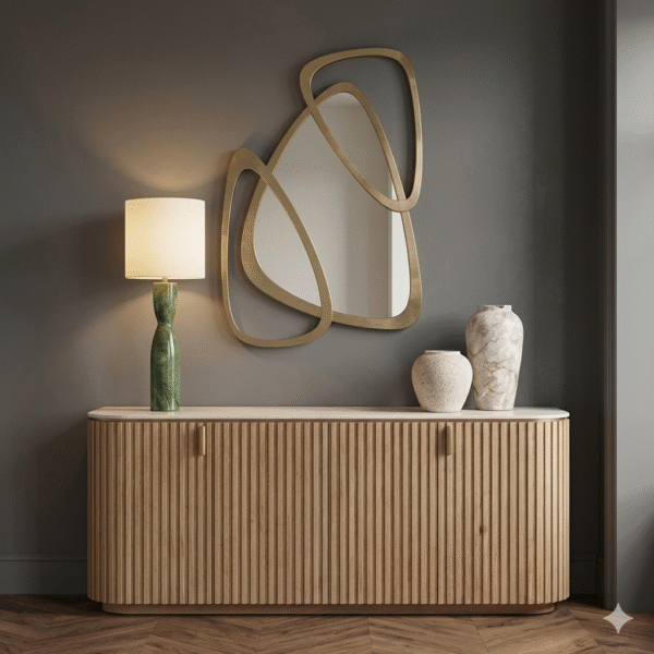 SwiftStride Tahira Wooden Rectangle Wall Decor